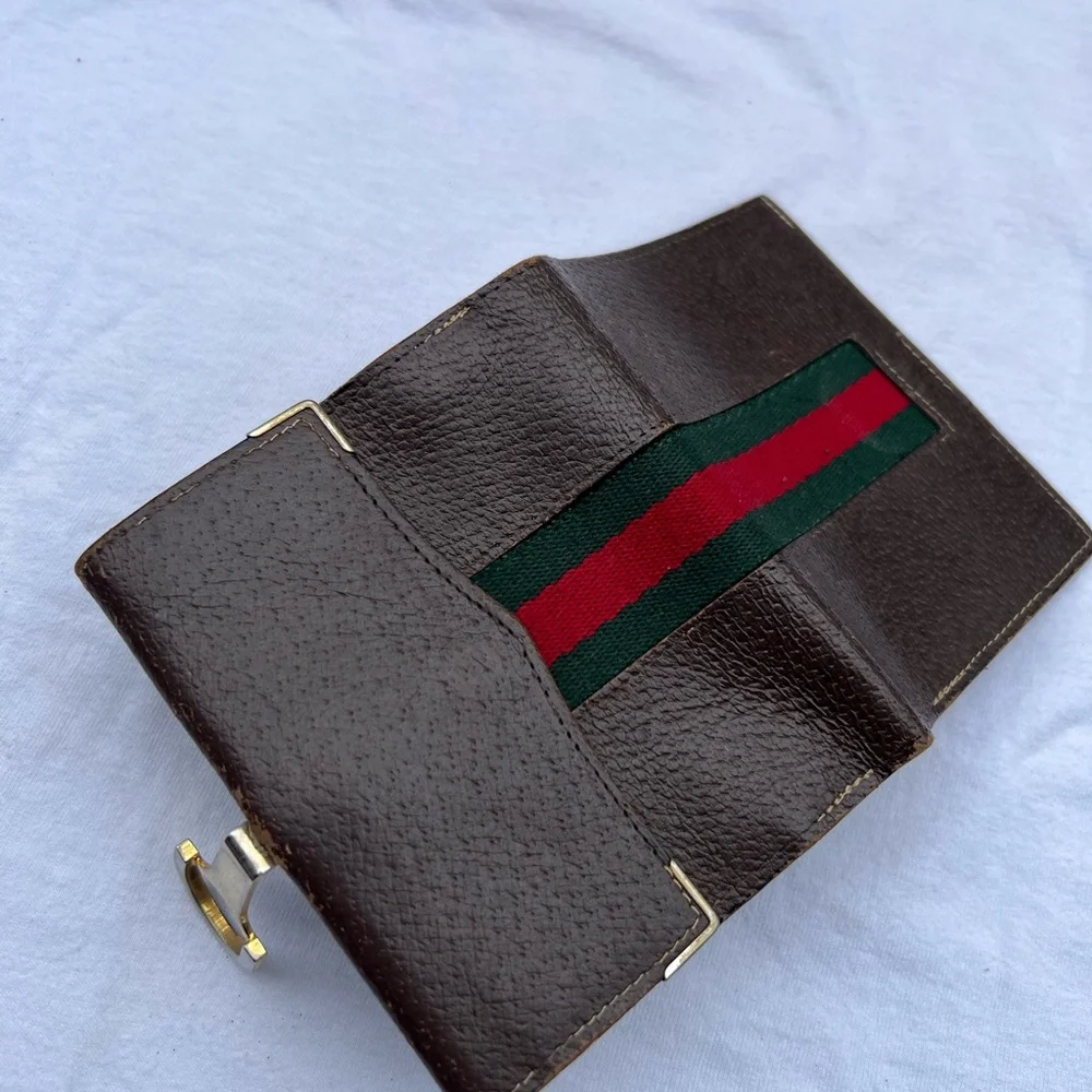 Vintage Italian Leather Bag “Freschi” Stamp – Genuine Leather –